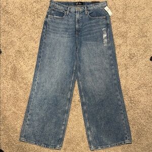 GAP Denim High Rise Wide-Leg Jeans